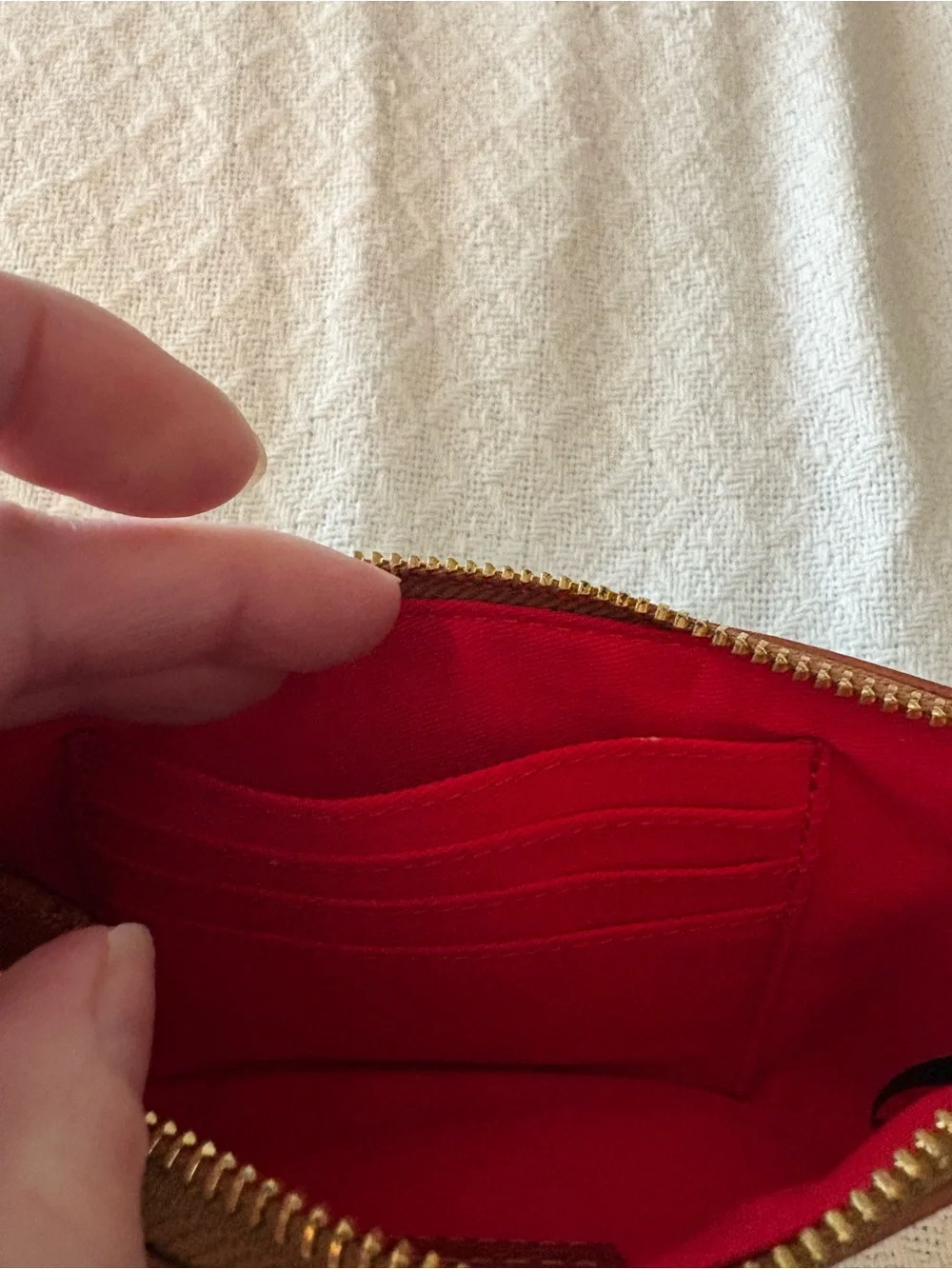 Dooney & Bourke Steeler Wristlet with Team Logo Tan Trim - NWOT - Picture 5 of 5